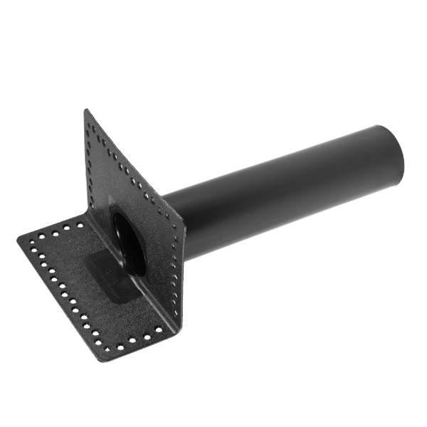 Through wall parapet roof drains for bitumen roofs with HDPE pipe